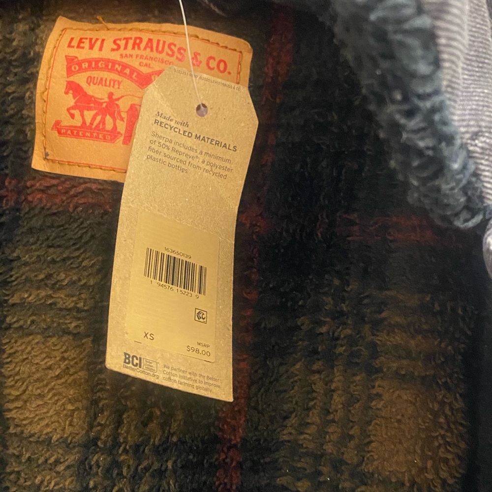 LEVIS JEAN JACKET warm xs